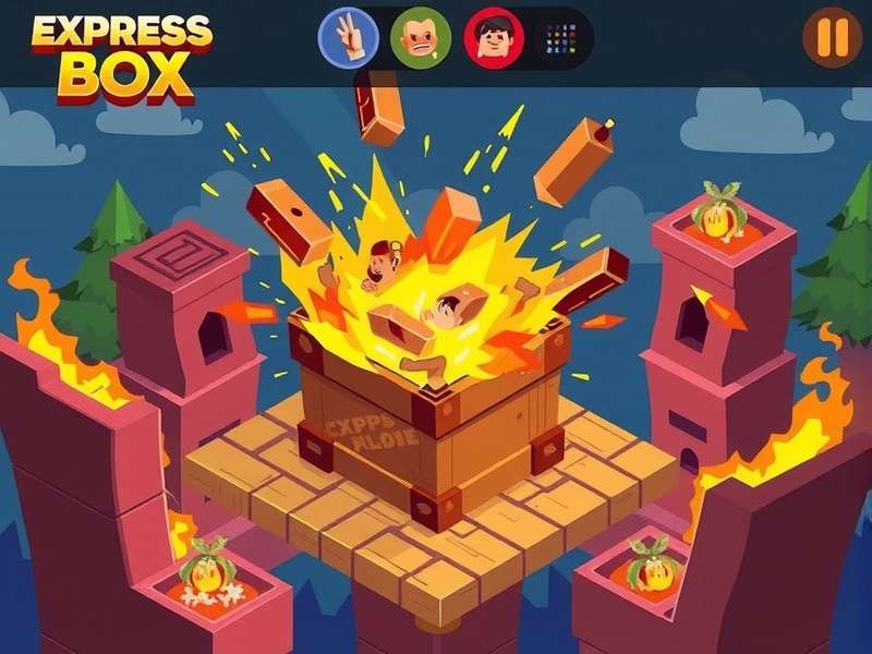 Express Box Explode Gameplay